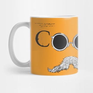 cool design with glasses and mustache Mug